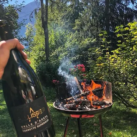 Ampio Giardino Adiacente Piste Sci 4/6 Posti Letto Dom wakacyjny La Thuile